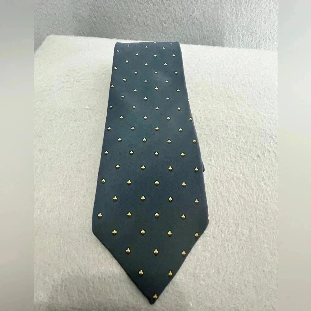 Silk Handmade in Italy tie Vintage buisness attire office